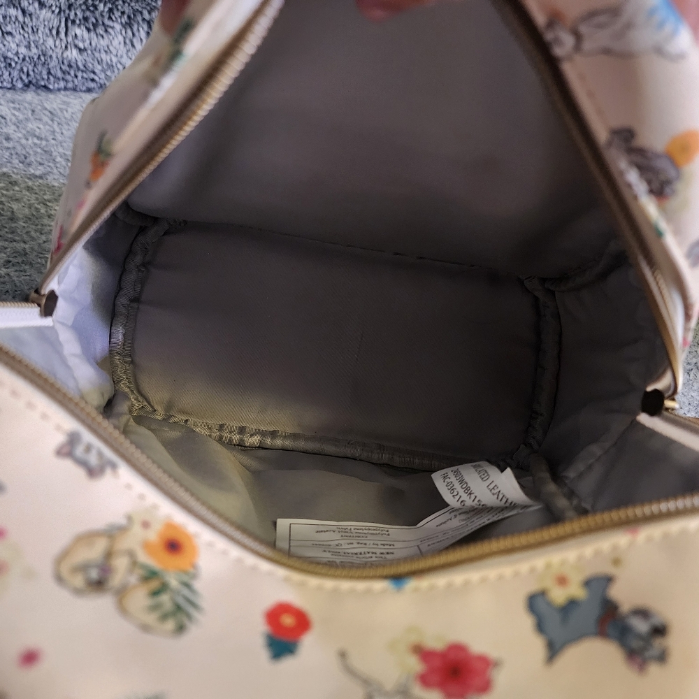 Loungefly Disney Pets Dogs & Cats Floral Backpack *FLAW - Picture 9 of 15